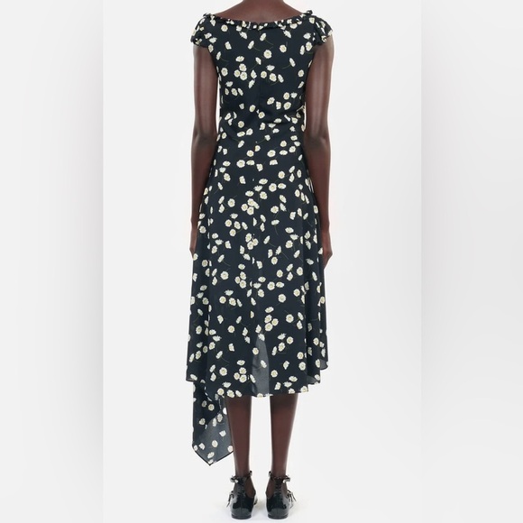 NWT The Kooples Long Daisy Print Dress Sz 1 (S) Floral - Picture 3 of 13